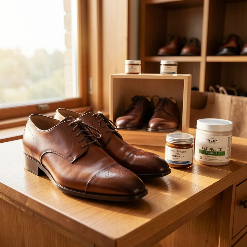 Cirer et nourrir ses chaussures en cuir