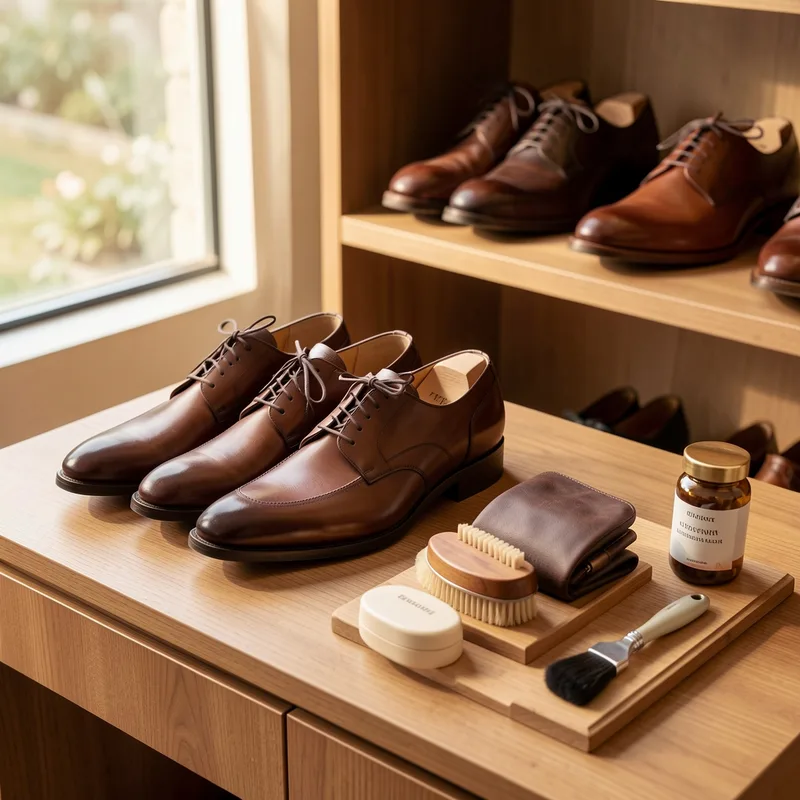 Entretien des chaussures